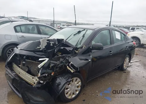 2015 Nissan Versa 1.6 S+ из США, поврежденный, VIN 3N1CN7AP6FL859384